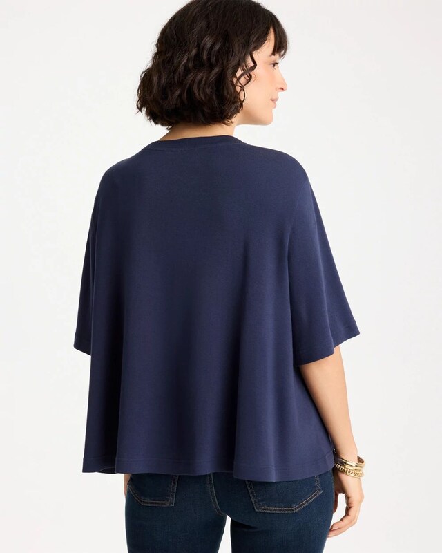 Caviar Beaded Cotton Tee - image 3
